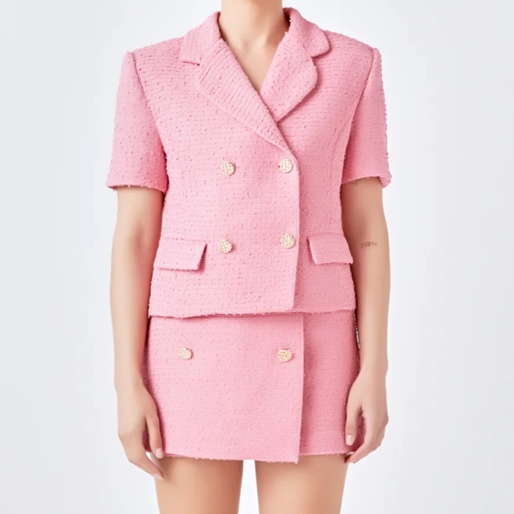 Endless Rose Pink Skirt Set